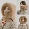 Winter Warm Fleece Lined Camouflage Beanie Hat Men Women Outdoor Fishing Cycling Windproof Ear Protection