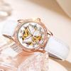OLEVS New Fashion Luxury Ceramics Butterfly Surface Watch Women Automatic Mechanical Watches For Women Montre Femme Reloj