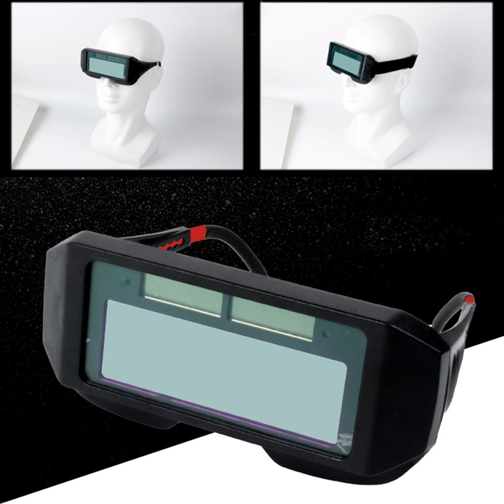 Welder Glasses Solar Powered Automatic Dimming Darkening Professional Eye Protection Anti Glare Safety