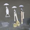 3pcs Adhesive Toothbrush Hooks Wall Mount No Punch Hanger Set