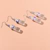 Creative Resin Mineral Water Bottle Dangle Earrings for Women