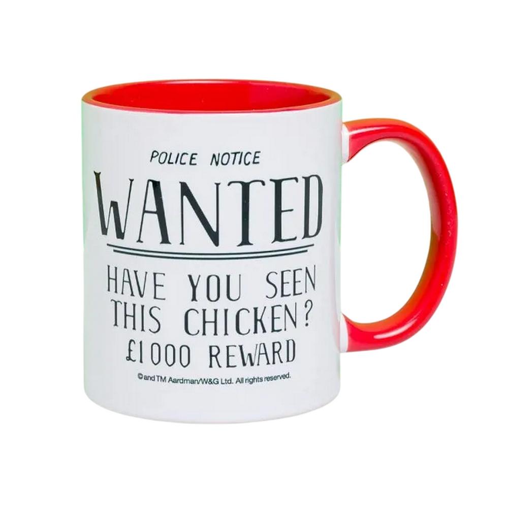 Wallace and Gromit Wanted Poster Feathers McGraw Mug