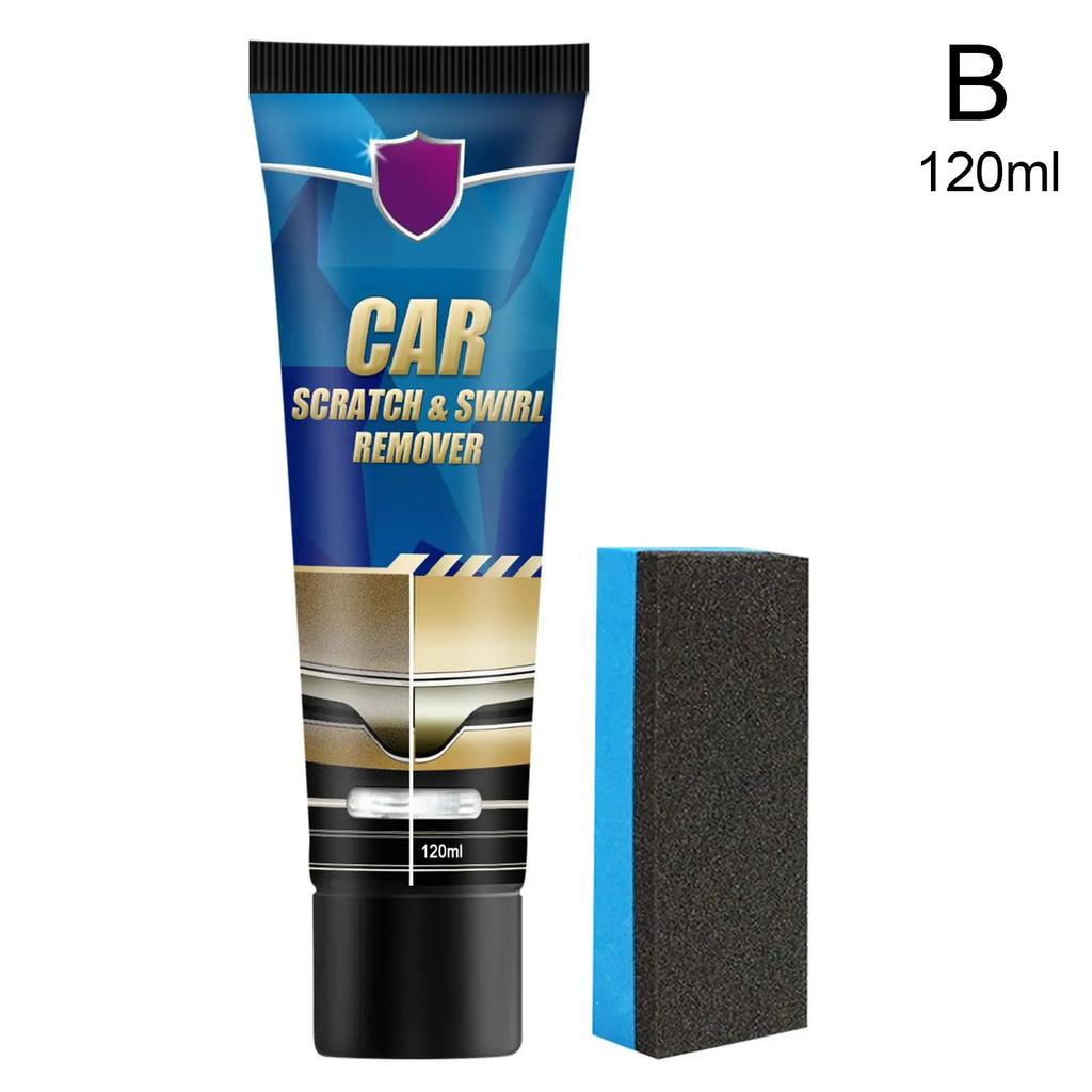 Car Scratch Remover Repair Kit - 120/60ml - Polishing Repair Accessorie Paint Wax Essential Cream Car - Anti-Scratch Tool w X8M5