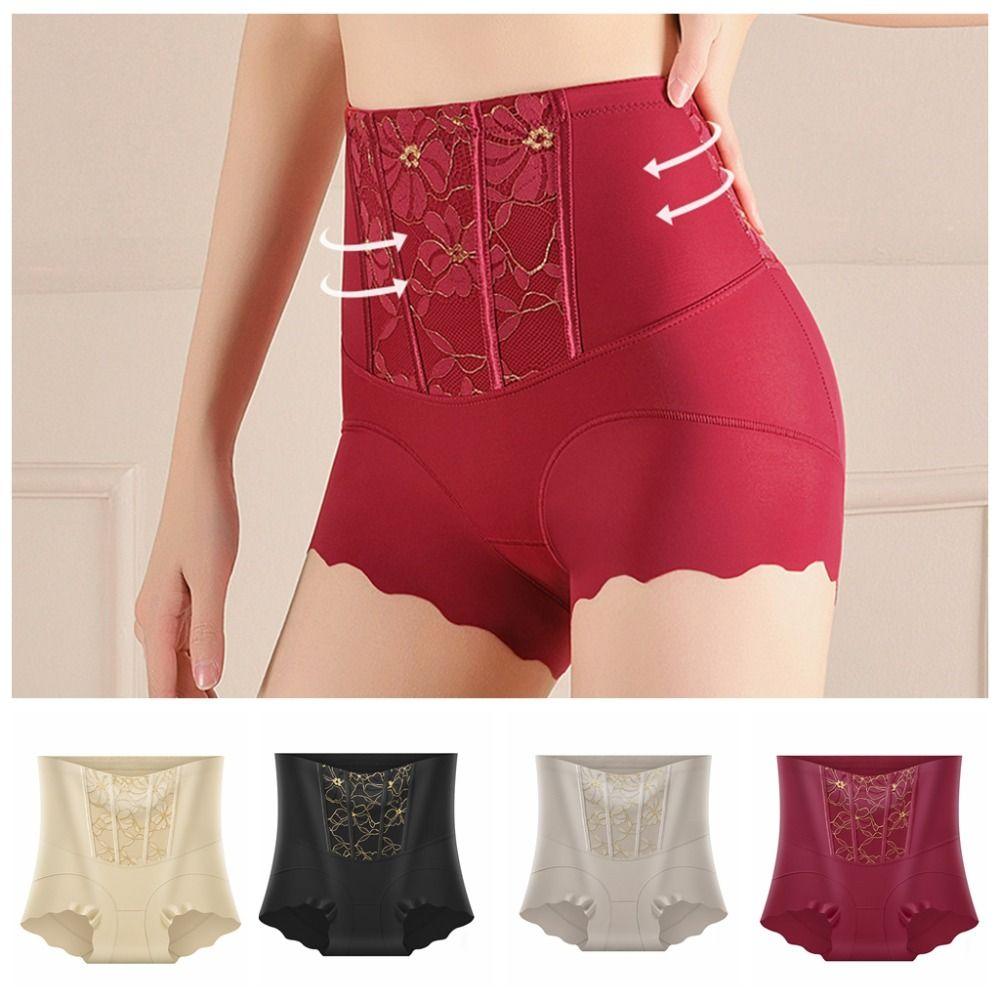 High Waist Postpartum Body Shaper Shapewear Seamless Underpants Sweet Butt Lifter Briefs  Lady