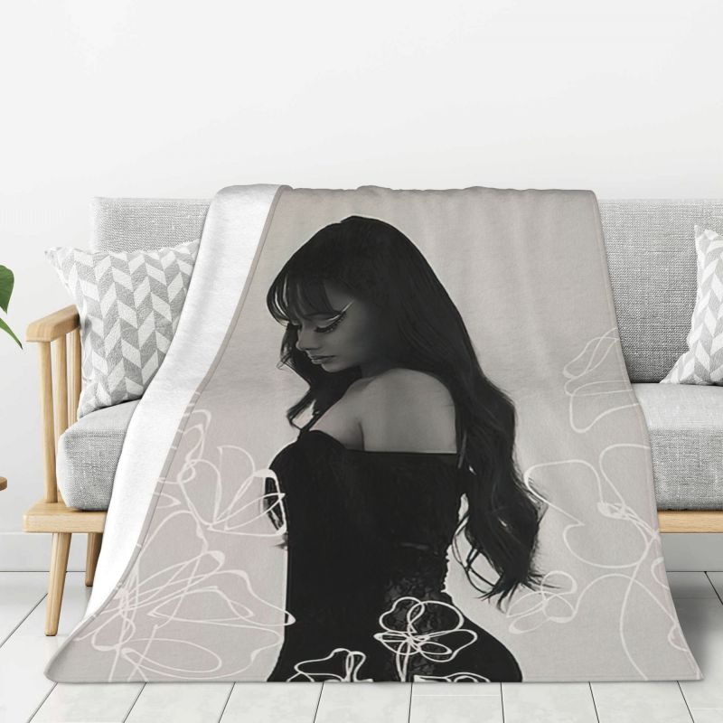 Custom Ayliva In Liebe Blankets Warm Flannel Music Singer Throw Blanket for Sofa Office Bedspreads 75X95CM
