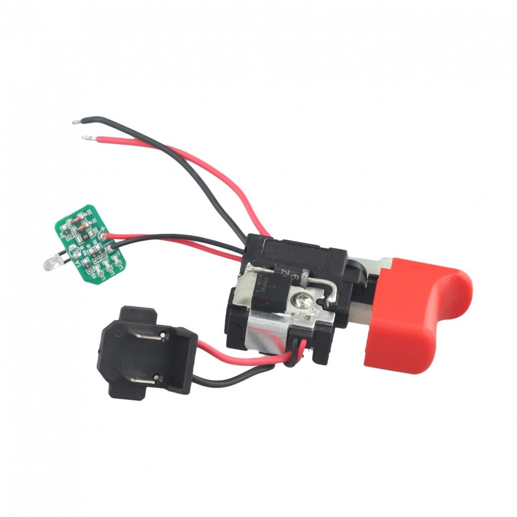 29*60*27mm Drill Trigger Switch 37g Black+Red DCJZ1601