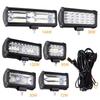 Car Work Light LED Offroad 4x4 Spotlights Fog Lamp Diode Headlight SUV ATV Tractor Boat Trucks Excavator Light Bar 12V 24V Bulbs 7
