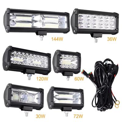 Car Work Light LED Offroad 4x4 Spotlights Fog Lamp Diode Headlight SUV ATV Tractor Boat Trucks Excavator Light Bar 12V 24V Bulbs 7