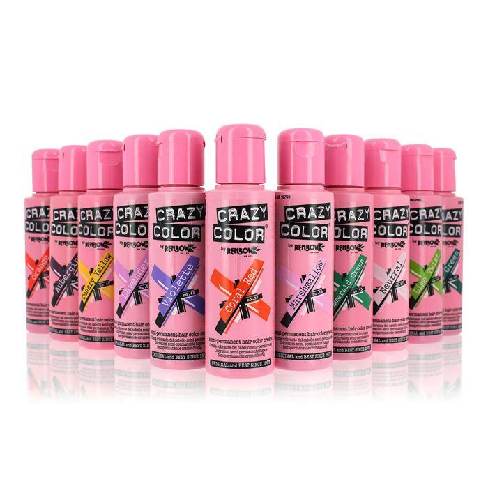 Semi-permanente kleuring - Renbow - Crazy Color 41 - Cyclaam - 100ml - Zonder ammoniak