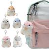 Hamster Pluche Sleutelhanger Zacht Schattig Knuffeldier Hanger voor Tassen Rugzakken Sleutels Schattige Pluche Sleutelhanger Cadeau voor Kinderen Vrienden Kerstmis Verjaardag
