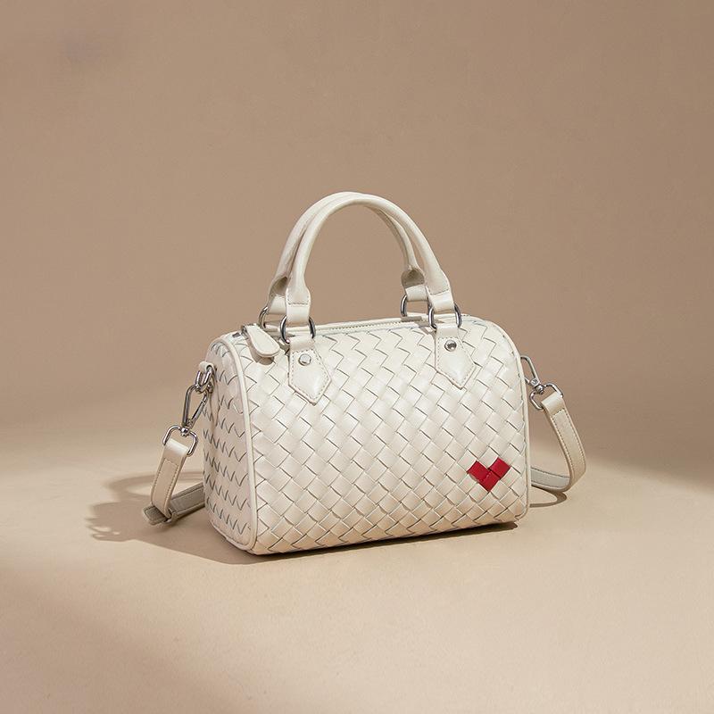 Hand-held Boston Pillow Bag Single-shoulder Crossbody Bag Hand-woven Bag