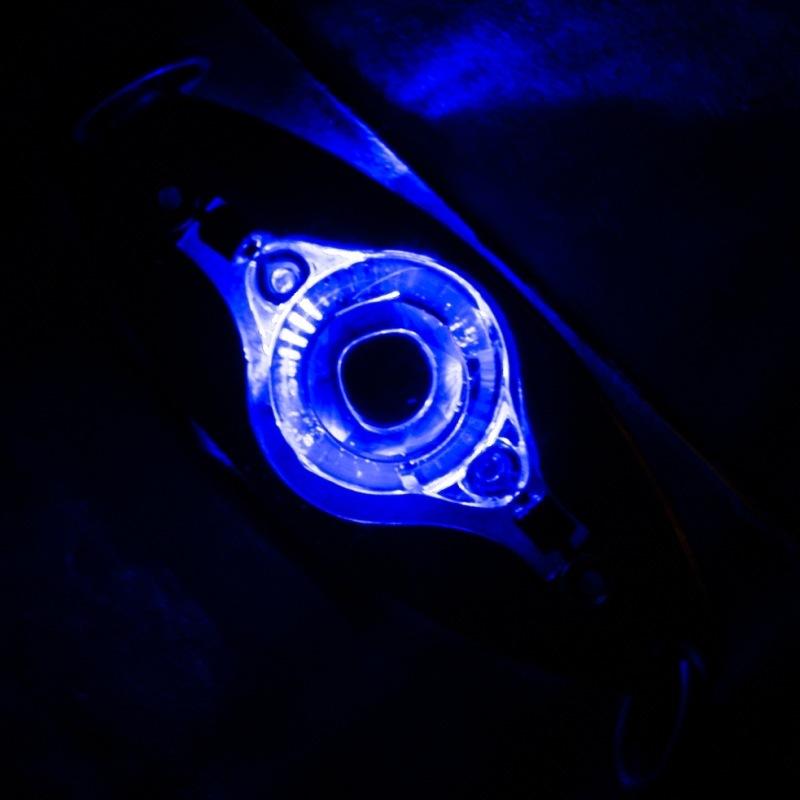 LED Fischlampe Mini Angelköder Licht LED Tiefsee Unterwasser Augenform Angeln Tintenfisch Angeln Köder