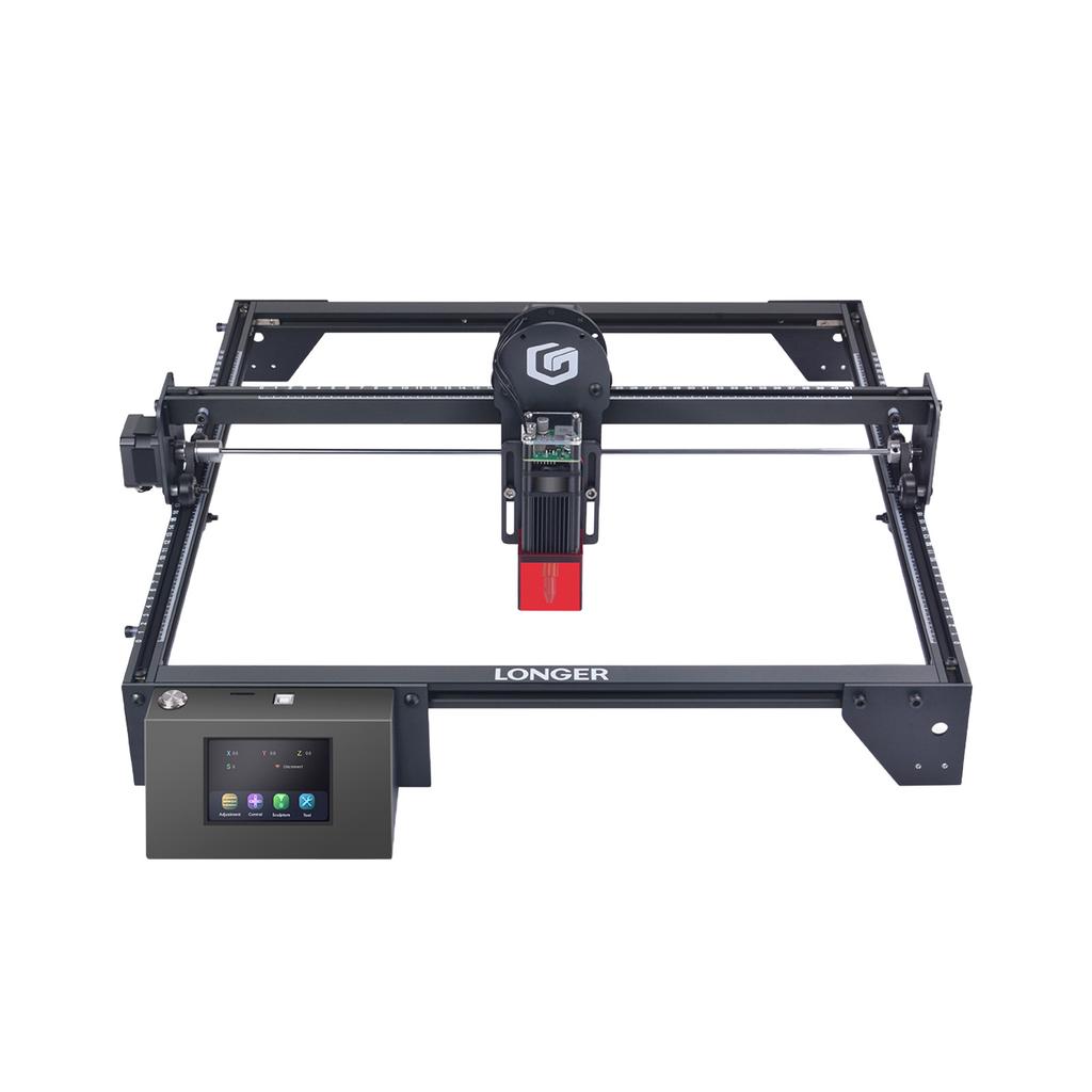 LONGER Ray5 10W Laser Engraver with Engraving Area 400x400mm 3.5'' Touchscreen 32-bit Motherboard Support App WIFI USB TF Card D