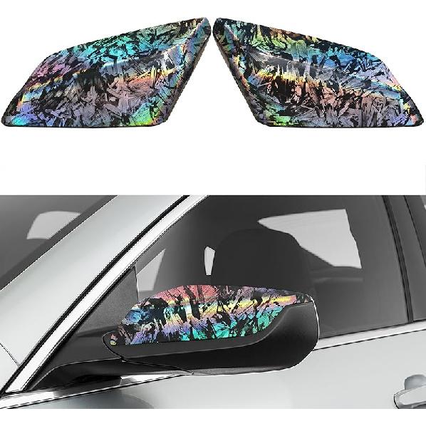 Fit For Chevrolet Malibu Side Mirror Cover, Fit For 2016 2017 2018 2024 2025 Chevy Malibu Passenger Driver Side Glossy Black 84026842 84026841