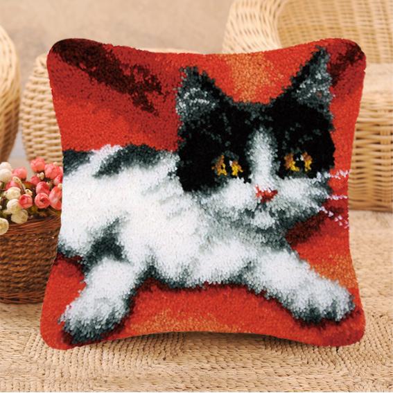 Nicediy Animal Needlework Crochet Latch Hook Rug Kit DIY Mat Tapijt Kits Accessories Carpet Embroidery Knitt Handmade Room Floor