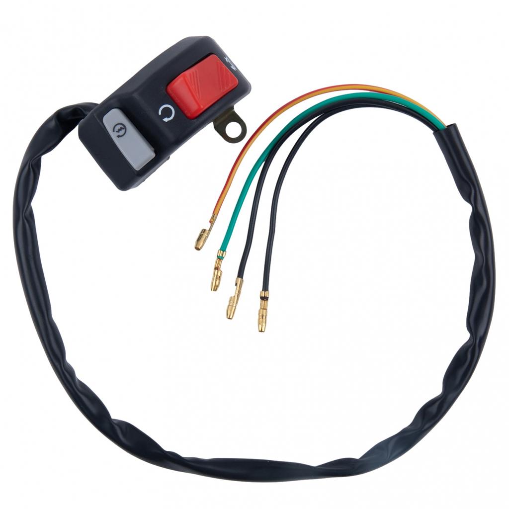 12V spínač řídítek motocyklu ATV motocyklu mlhové světlomety tlačítko ZAP/VYP