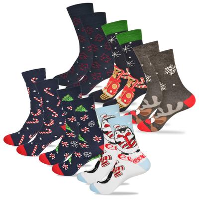 Chaussettes Femme Noël Chaudes Longues 6 Pièces