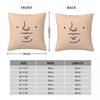 Wankil Studio Terracid Laink Square Pillowcase Polyester Linen Velvet Pattern Decor Throw Pillow Sofa Cushion Cover Wholesale