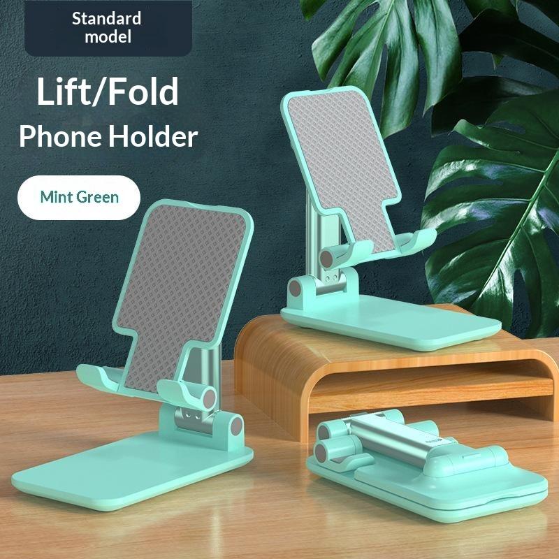 Foldable Abs Desktop Mobile Phone Stand For Smartphone Support Tablet Desk Cell Phone Portable Scalable Holder Bracket
