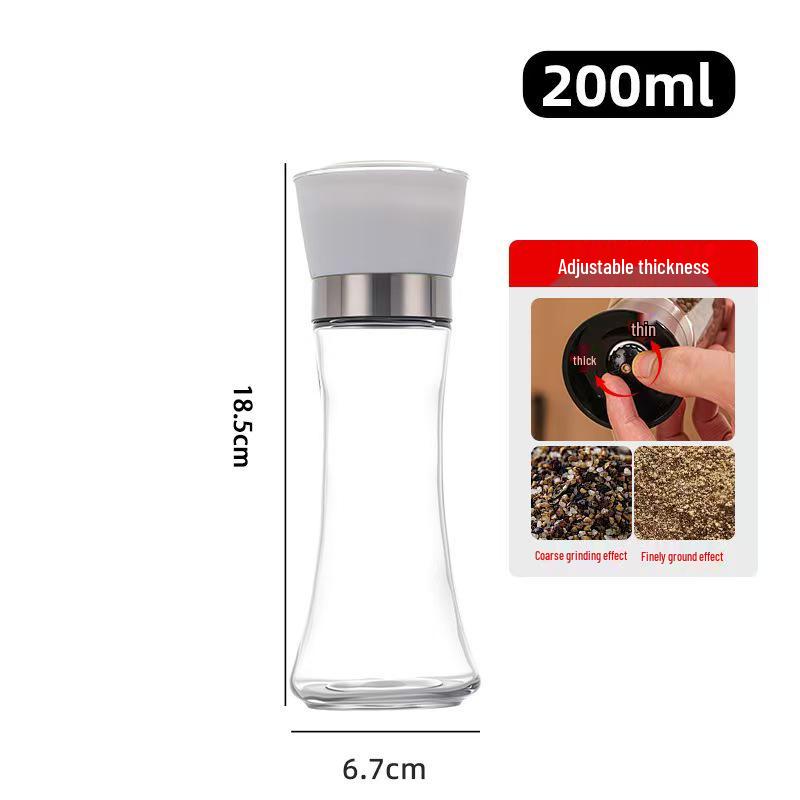 Manual Stainless Steel Salt and Pepper Grinder Set
