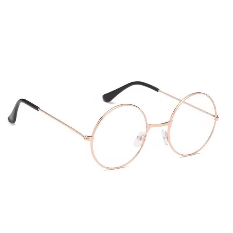 Retro Small Round Hippie Sunglasses Fashion Circle Metal Frame Sun Glasses Party Lens Eyewear for Women Men