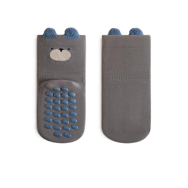Baby Toddler Boy Girl Socks Children's Floor Home Socks Anti Slip Casual Cute Kids Socks For Girls Boys Autumn Winter 0-5Years