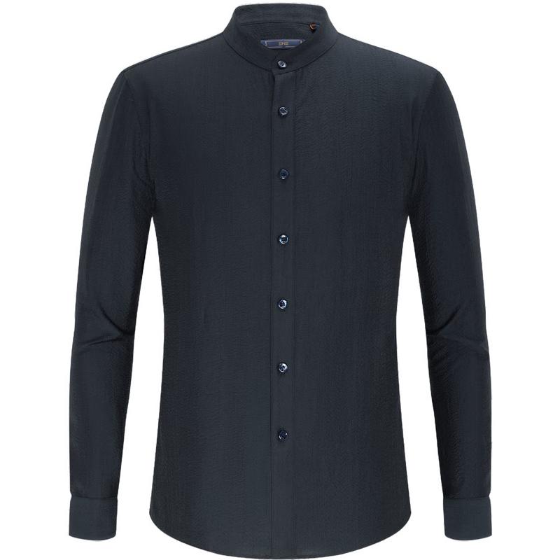 EMZ Men s Lyocell Long-Sleeve Casual Shirt M