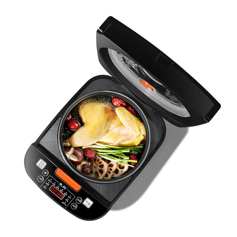 5L Multifunctional Smart Rice Cooker with Non-Stick Inner Pot and Large Capacity for Home Use