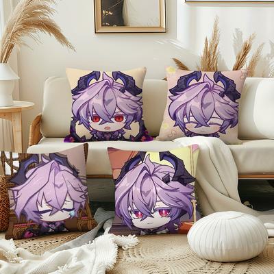 Spel Genshin Impact Durin Q kussensloop Kussenhoes Decoratie Kamer Huis Bank woon Kamer Kantoor Auto Scandinavische Eenvoud