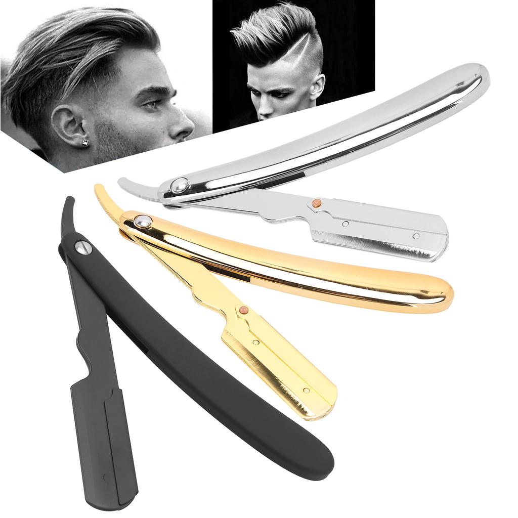 Pánský rovný manuál z nerezové oceli pro holičství (bez Blade)