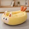 Tempura Shrimp Shaped Cat Bed Supportive Cartoon Character Pet Soft