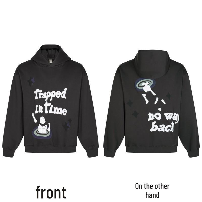 American Trendy BROKEN PLANET MARKET Fleece-lined Hoodie for Men & Women - Autumn/Winter Collection