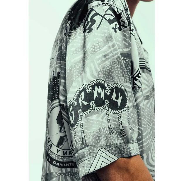 Grimey Supastar Satin рубашка с коротким рукавом