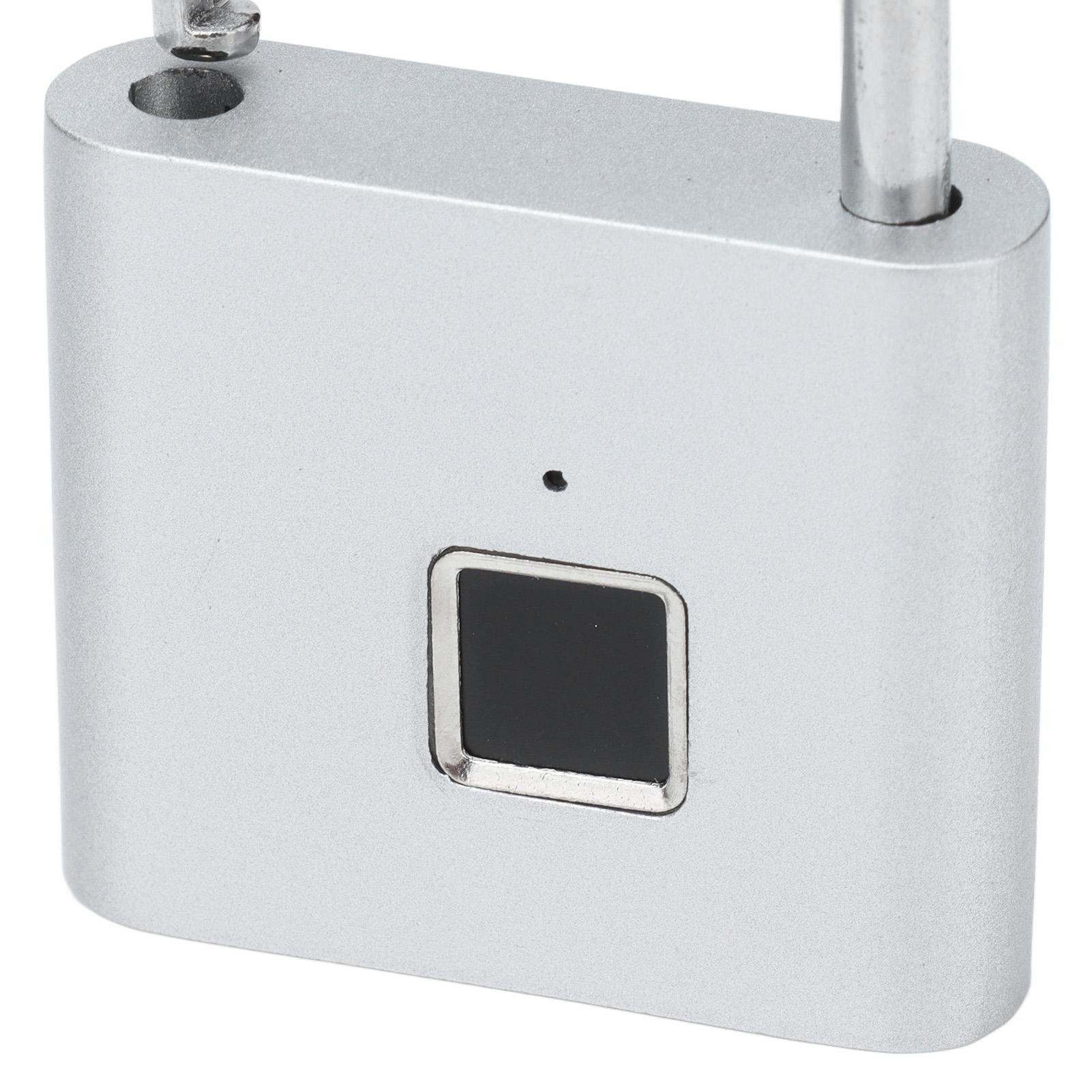 

Fingerprint Padlock Zinc Alloy Smart Home Cabinet Door Dormitory Locker Fingerprint Lock