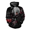 Brin Sweatshirt Unisex Tokyo Ghoul Cosplay Sweater Capuche Sweat Pullover Hoodie