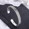 New Arrival Retro Wave Bracelets 925 Silver Jewelry Fashion Spray Personality Sweet Cloud Opening Bangles TYB116