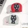 Niedliche Kätzchen Mini Clutch Geldbörse Damen tragbare Münztasche Multi-Karten Kartenetui Kartenhalter