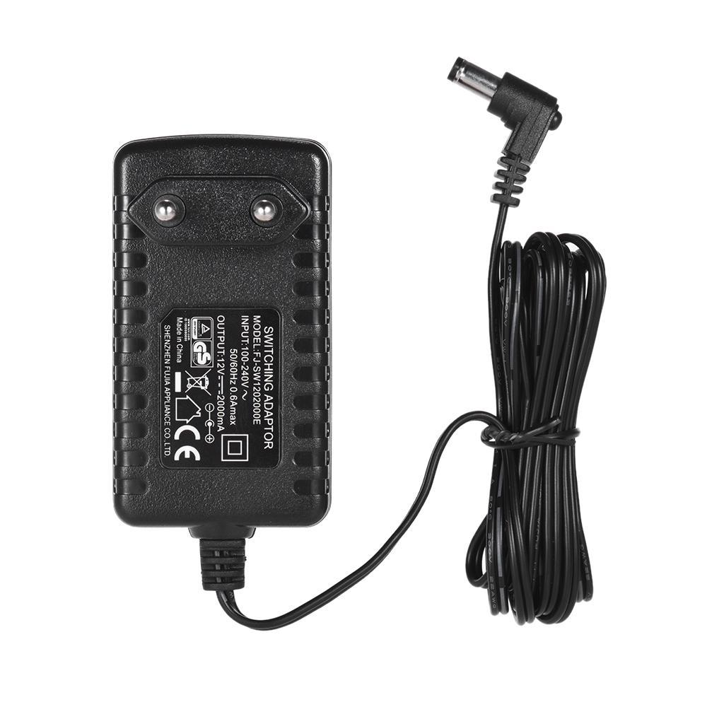 Adaptateur d'alimentation Standard LED 12V 2A, prise ue pour YONGNUO YN300III YN216 YN1410