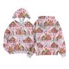 Children Girls And Boys Fashion Jacket Casual Printed Long-sleeved Hooded Cardigan Sweatshirts