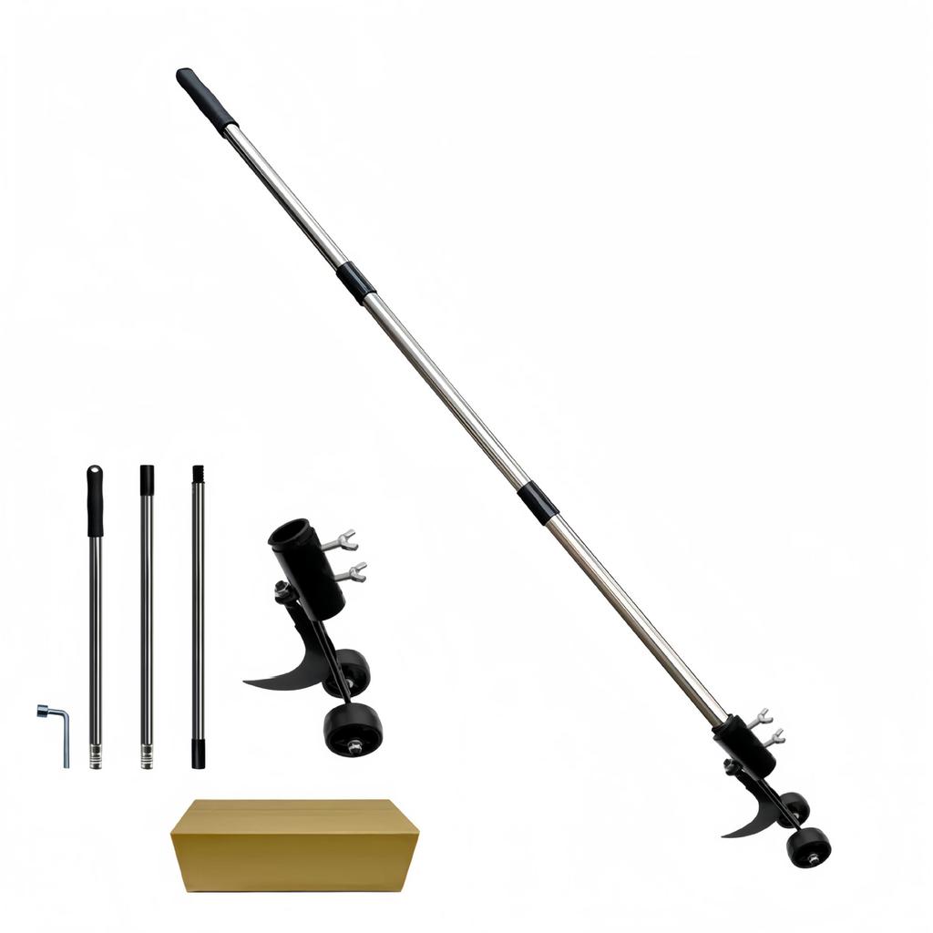 Vertical Manual Weeding Tool with Wheel,Garden Gap Weeding Hook, for Lawn, Yard, Backyard, and Driveway Maintenance, Handheld Gap Weeding Tool