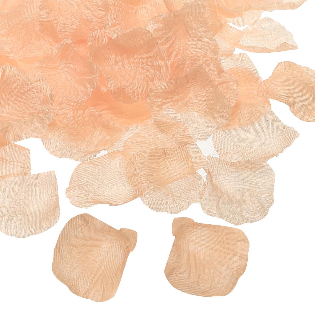 1000Pcs Artificial Rose Petals Fake Flowers Silk Petal Decoration Supplies for Romantic Night Wedding Party Event Decor