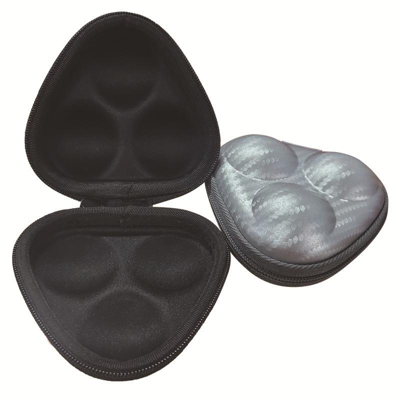 Pouzdro na stolní tenis 3 míčky na ping-pong Úložná taška Tvrdé krabice Pu Organizér Halové sporty Příslušenství pro stolní tenis Vodotěsné