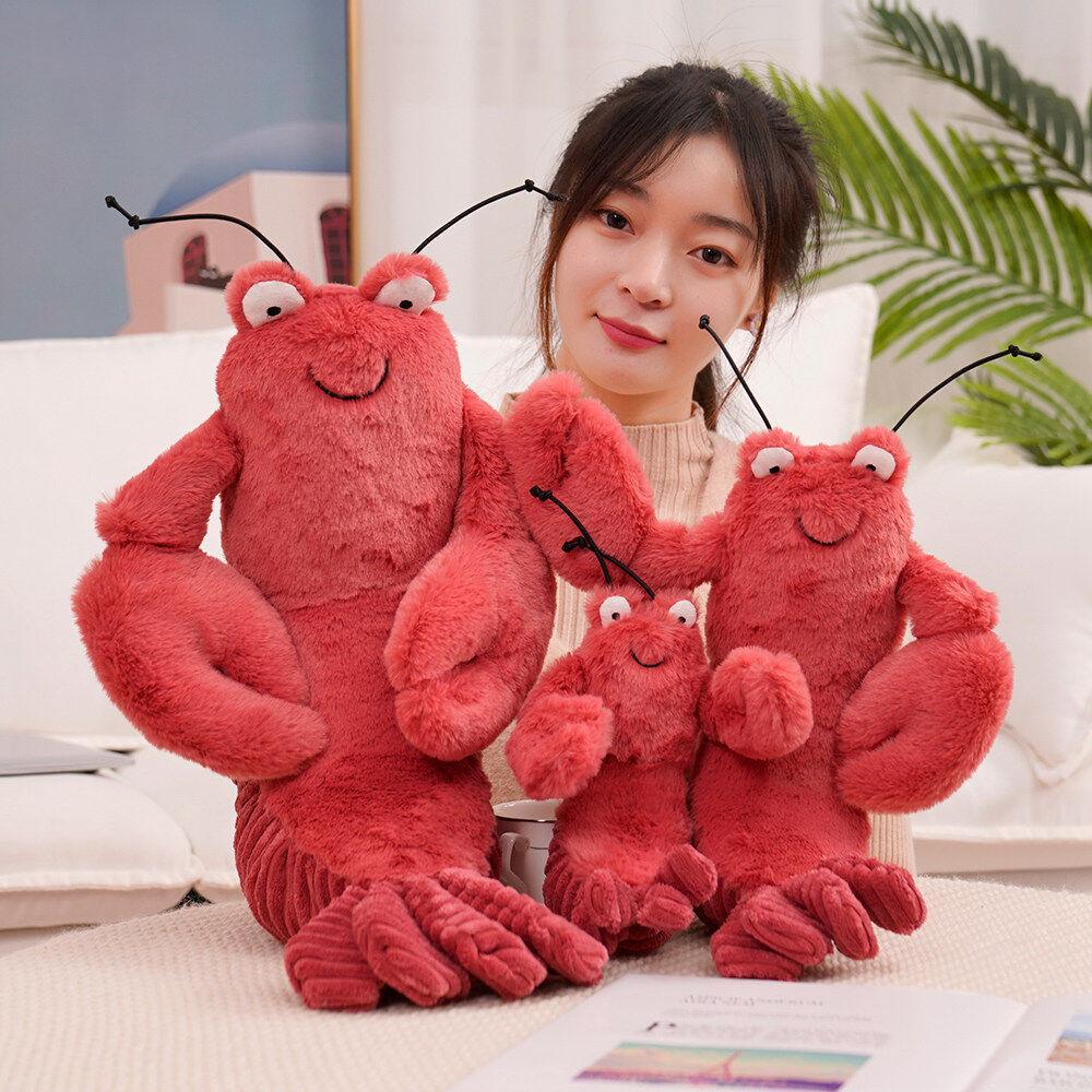 Simulated Crab Lobster Doll Hairy Crab Plush Doll Cartoon Boys and Girls Children Gift Throwing Doll Ornaments