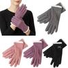 Thicken Warm Gloves with Warm Lining Ski Gloves Full Fingered Gloves  For Outdoor Sport Running