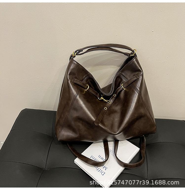 Niche Maillard bags, women's bags, commuting to work, shoulder tote bags, old money style, backpacks, stray bags