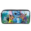 Anime Peripheral Stitch Stitch Pencil Bag Single Layer Pencil Bag Student Children'S Stationery Bag Cartoon Printing Pencil Bag