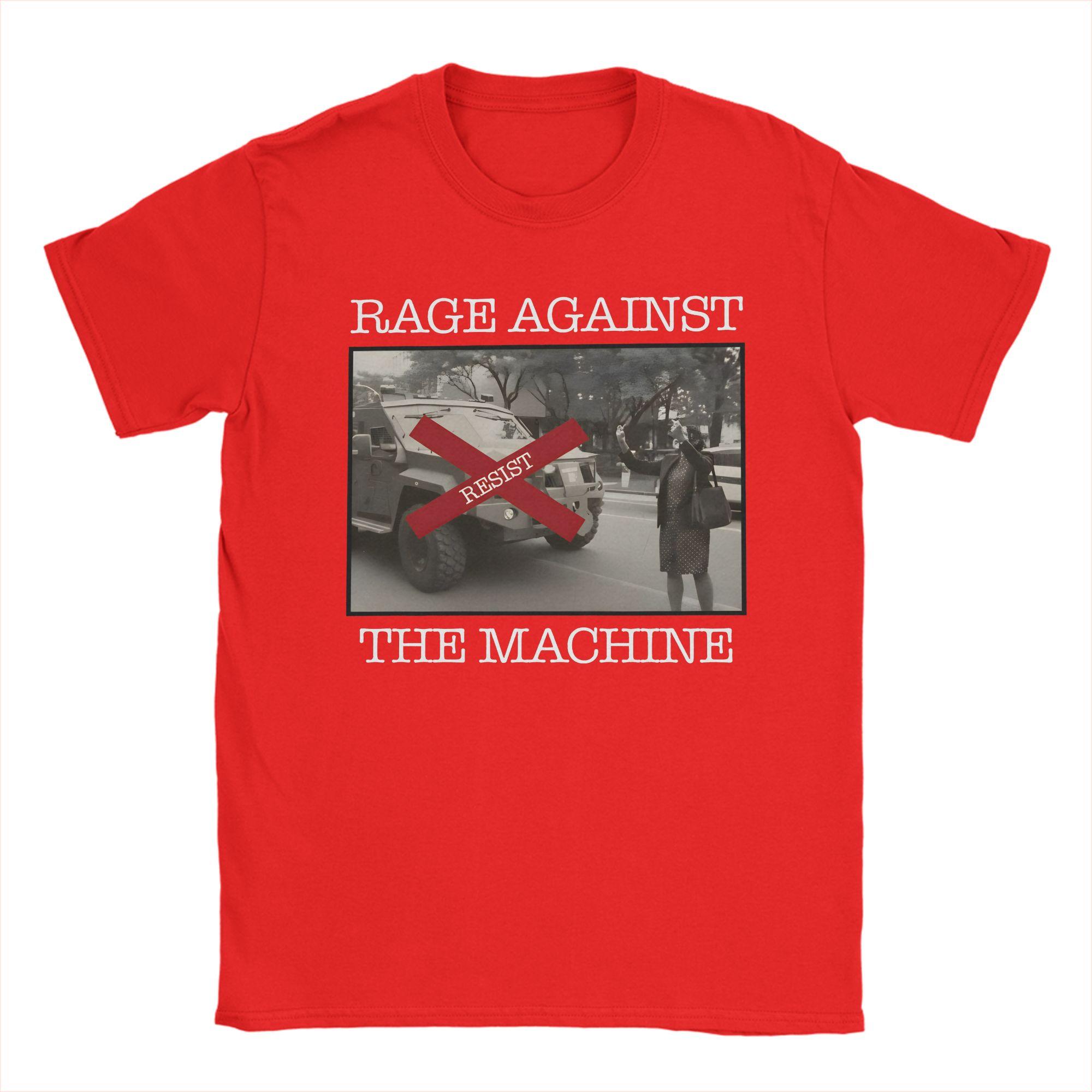 

Футболки Rage Against The Machine Мужские Смешные Хлопковые Футболки Круглый Вырез Короткий Рукав Футболки 6XL Одежда S