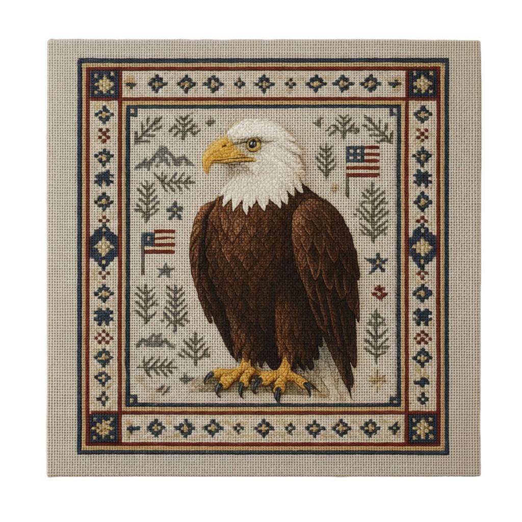 Cardinal Cross Stitch Kit DIY Needlepoint Printed Cross Stitch Art Bird Cotton Embroidery Craft Home Wall Art Decoration