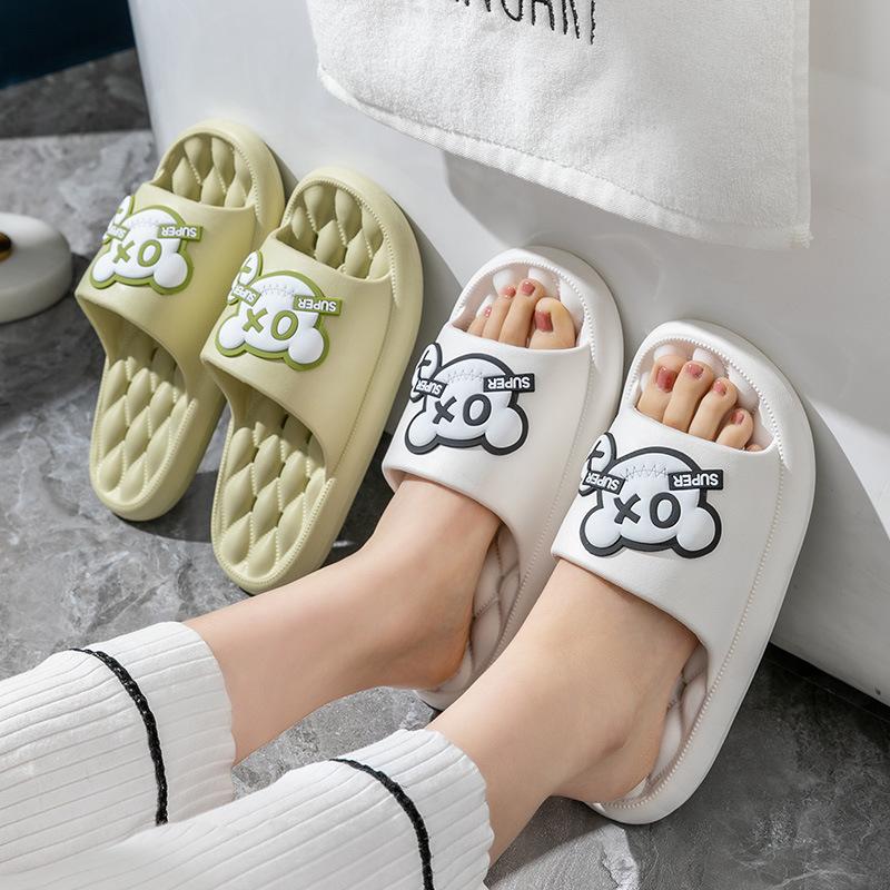 2024 Sommer Unisex Rutschfeste EVA Badezimmer Hausschuhe für Zuhause