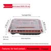 Disposable Divided Meal Prep Containers